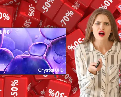 Liverpool te da un regalo en la compra de esta pantalla Samsung con 13 mil pesos de descuento