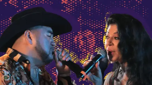 Cuando Vicky Terrazas de Los Horóscopos de Durango y El Mimoso colaboraron para un álbum femenino