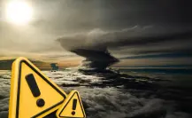 Clima en Coahuila: frente frío fuera de temporada enciende alarmas por lluvias y tornados