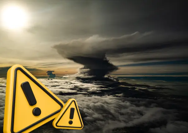 Clima en Coahuila: frente frío fuera de temporada enciende alarmas por lluvias y tornados
