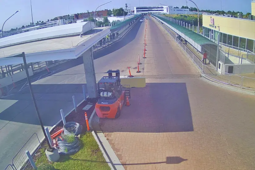 Nada de tráfico en el puente Puerta Las Américas | Foto: cámaras