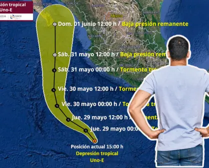 Se forma la primera depresión tropical en el Pacífico; ¿afectará Alvin a Baja California Sur?