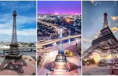¿Quién construyó la emblemática réplica de la Torre Eiffel ubicada en una Plaza de Durango?
