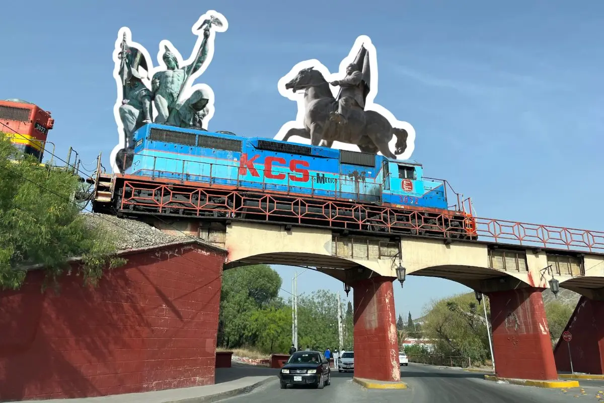 Reactivaran turismo en Coahuila por tren de pasajeros / Foto: Marco Juárez | Wikipedia | Canva