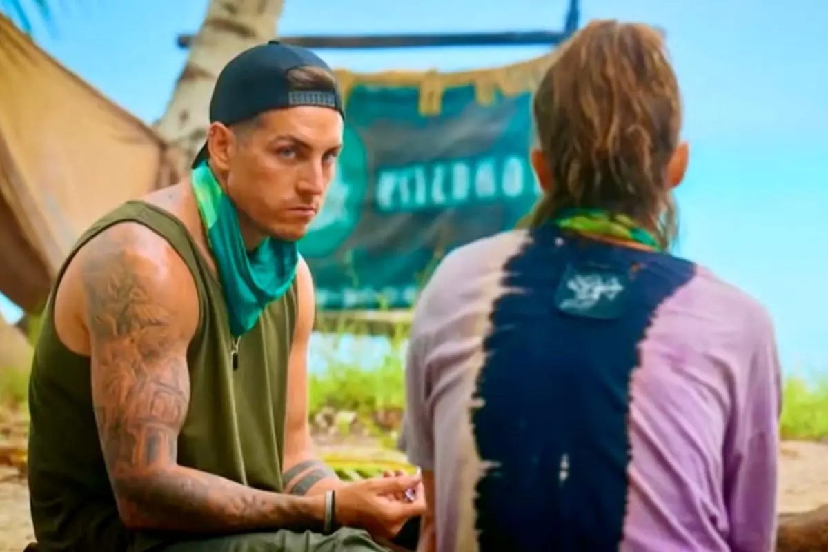 La tribu de Los Villanos vivió un tormentoso día. (CRÉDITO YOUTUBE SURVIVOR MÉXICO 2025 TV AZTECA )