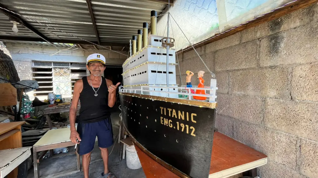 El Titanic desembarca en Mérida gracias al talento de un adulto mayor