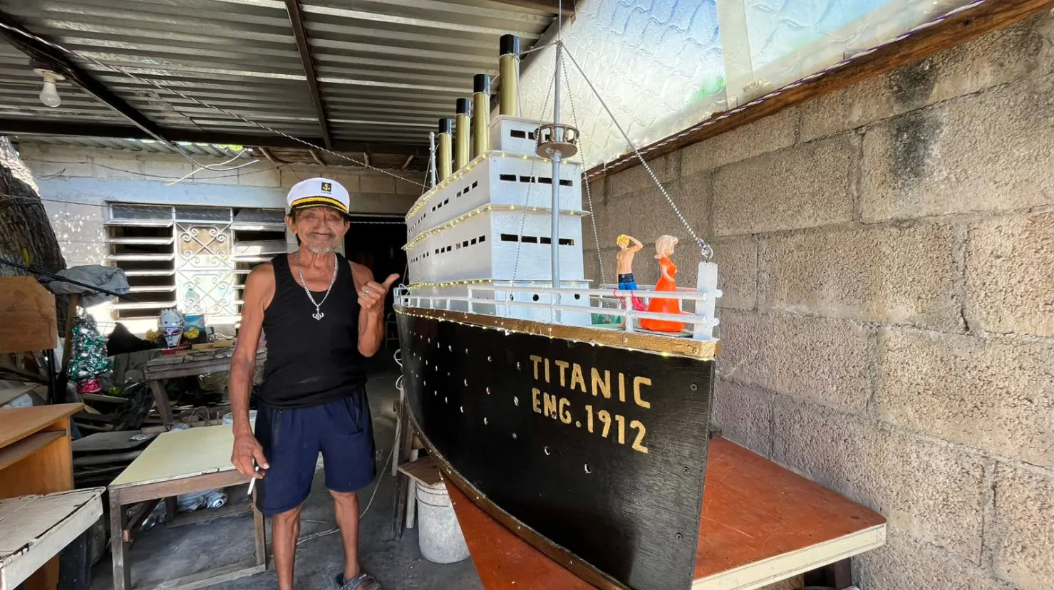 ¿Cómo surgió la idea de realizar la réplica del Titanic?. Foto: Daniel Rodríguez