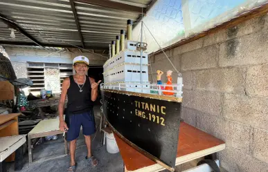 El Titanic desembarca en Mérida gracias al talento de un adulto mayor