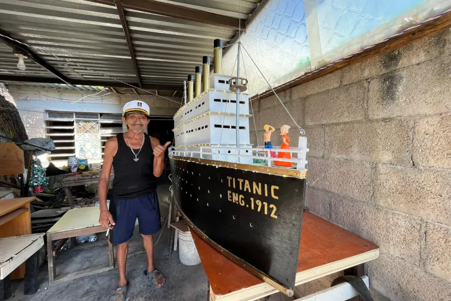 El Titanic desembarca en Mérida gracias al talento de un adulto mayor