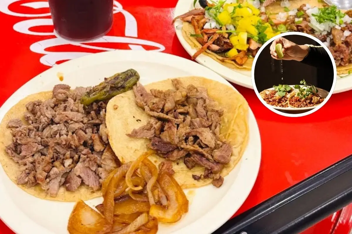 Variedad de tacos en CDMX. Foto: Google fotos El Sirloncito l Canva