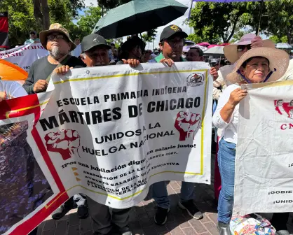 Continúa el paro de maestros de la CNTE en Yucatán: piden mejores condiciones laborales