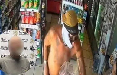 Cae estadounidense que robó a punta de pistola una tienda en el centro de La Paz