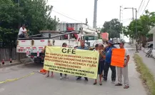 CFE ignora orden judicial al continuar con obra federal en Tampico: vecinos exigen justicia
