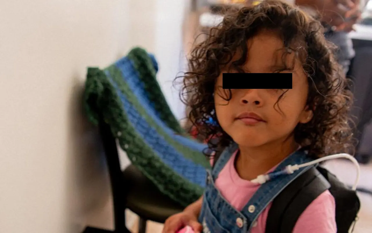 La niña mexicana que busca ser deportada por EEUU. Foto: X (@warrior_na92602)