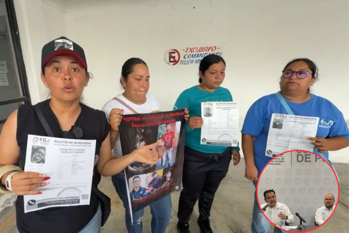 Familiares de Grupo Fugitivo niegan informe de Fiscalía, aseguran que no han encontrado a los músicos. Foto: Victoria Jiménez