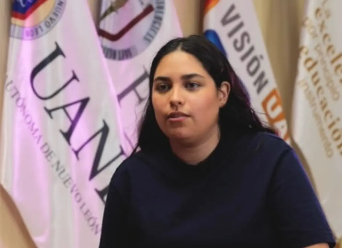 Para Fátima Durán, esta experiencia representa el cumplimiento de un sueño de vida, pero también un acto de valentía y liderazgo. Foto: UANL.