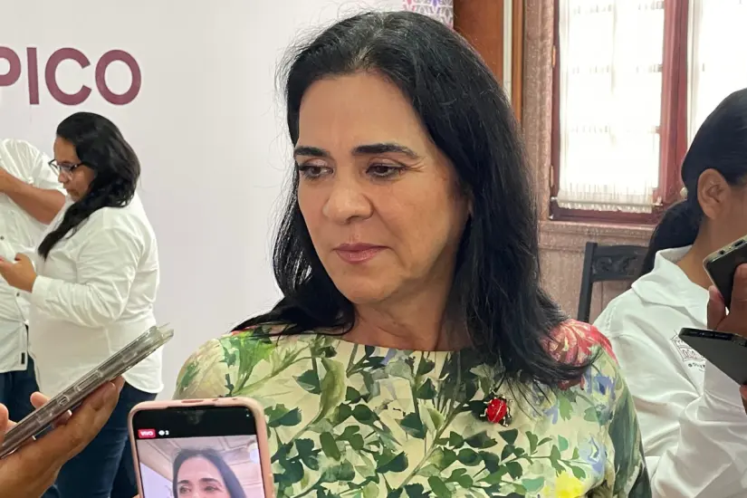 Mónica Villarreal, alcaldesa de Tampico. Foto: Axel Hassel