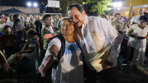Los Diálogos con el Pueblo llegan a Cholul de la mano del Gobernador de Yucatán