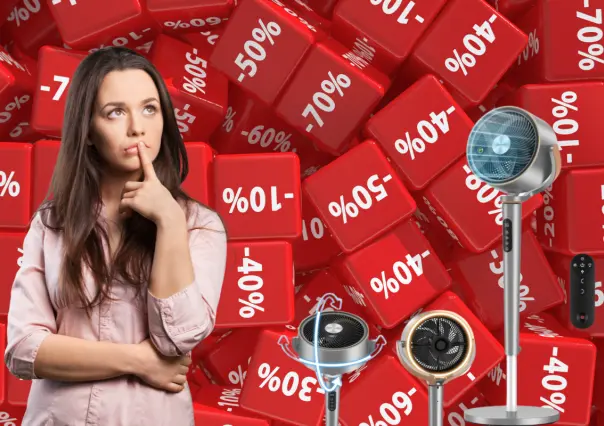 Hot Sale Amazon tiene un ventilador de pedestal con el 49% de descuento