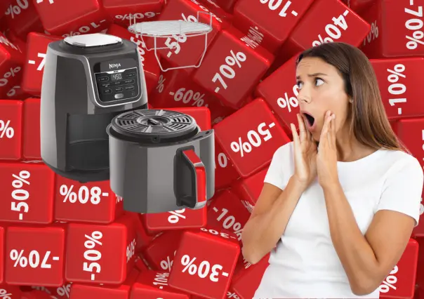 Hot Sale Amazon tiene una air fryer Ninja con el 54% de descuento