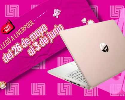 Hot Sale en Liverpool: Laptop HP con el 23% de descuento