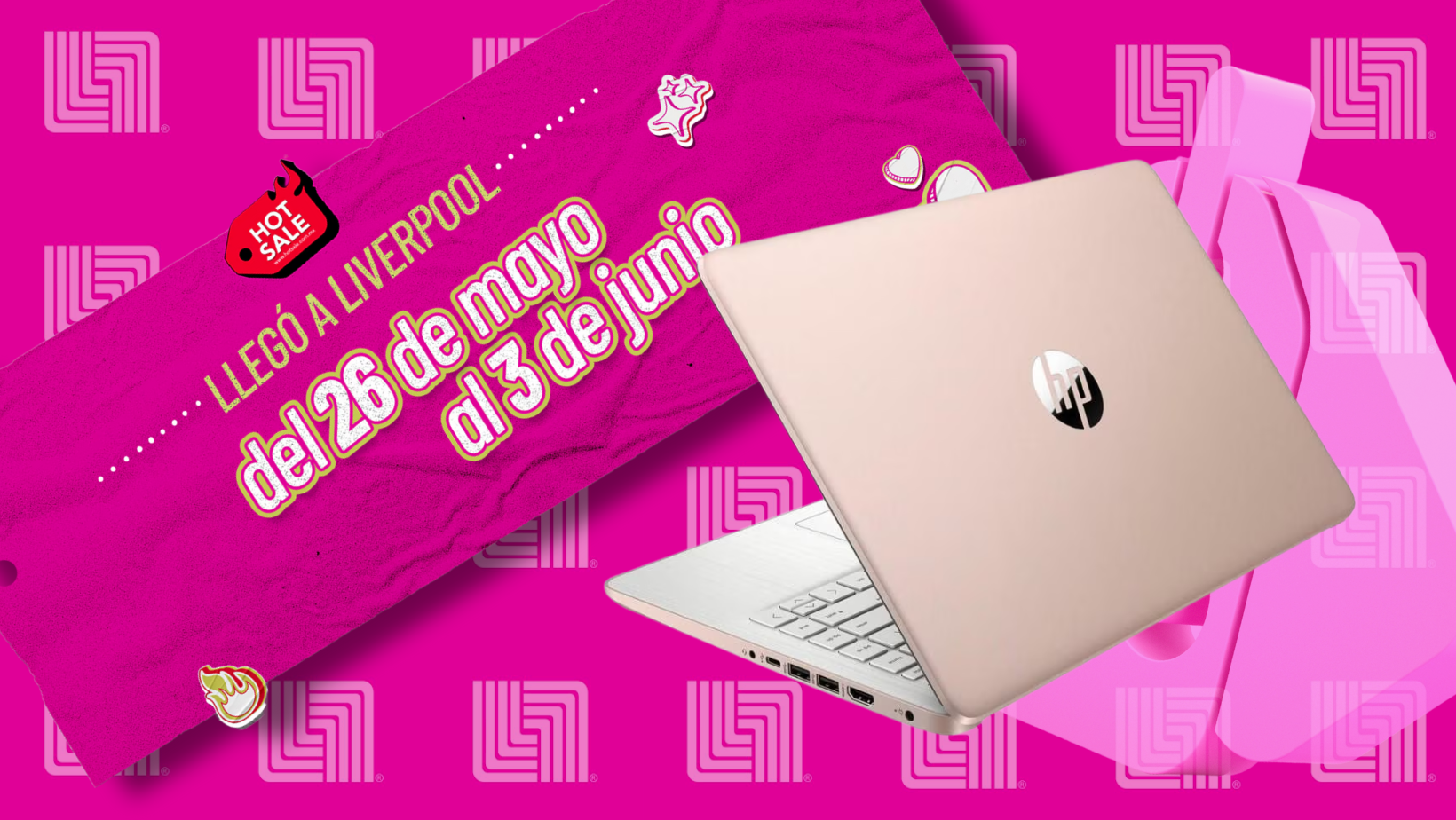 Hot Sale en Liverpool: Laptop HP con el 23% de descuento