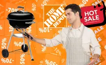 Hot Sale en The Home Depot: Asador por menos de 2 mil pesos