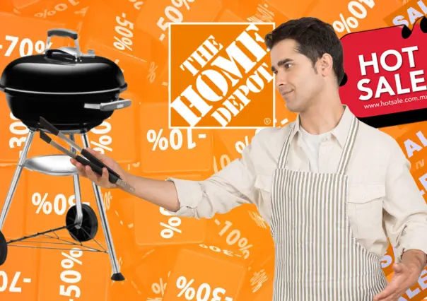 Hot Sale en The Home Depot: Asador por menos de 2 mil pesos