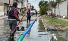 ¡Aguas! Lluvias provocan encharcamientos en estas colonias de Chalco, Edomex