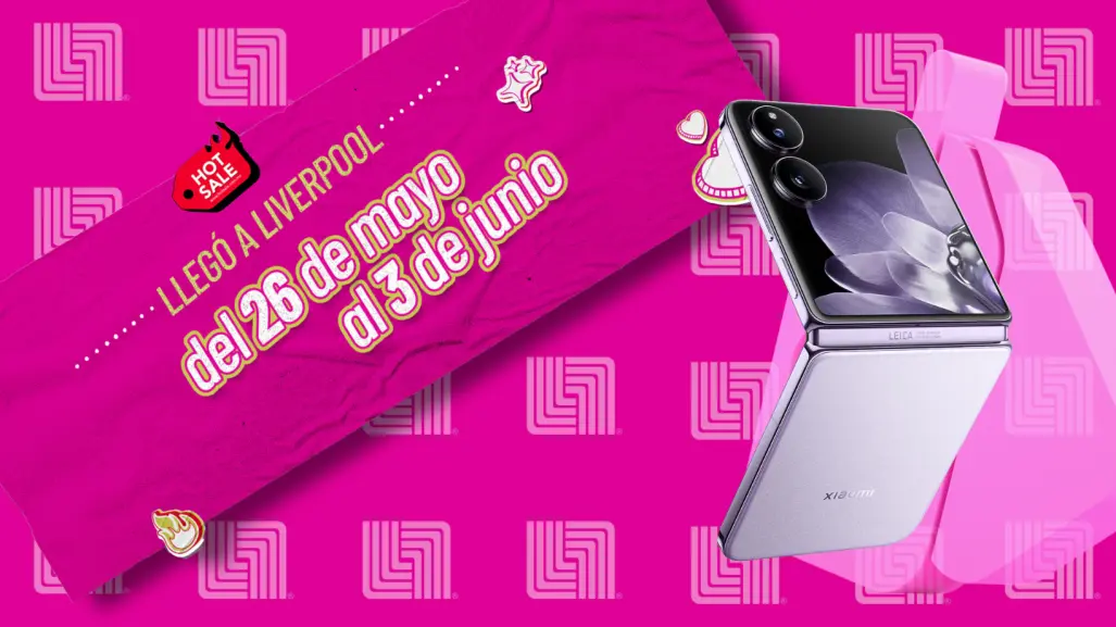 Liverpool tiene el Xiaomi Mix Flip Touch con 7 mil pesos de descuento