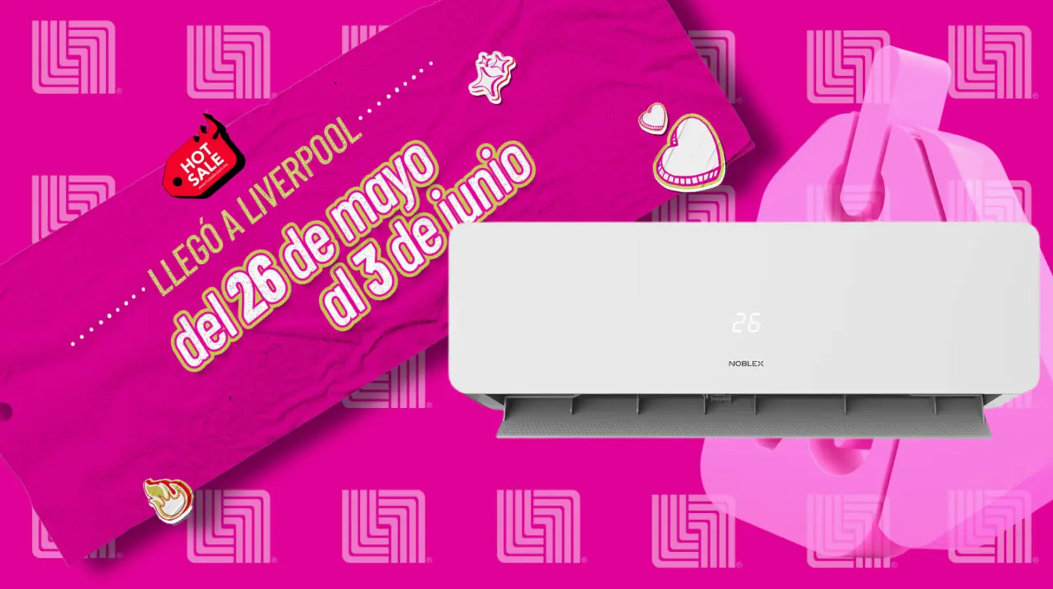 Liverpool tiene este mini split con el 45% de descuento. Foto: Canva | Liverpool.