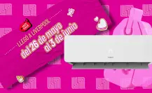 Liverpool tiene este mini split con el 45% de descuento