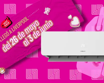 Liverpool tiene este mini split con el 45% de descuento