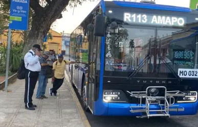 Va y Ven de Mérida: realizan nueva reubicación de paraderos