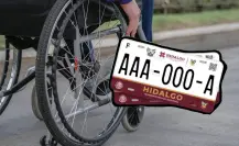 Placas vehiculares en Hidalgo: ¿cuánto cuestan las láminas para personas con discapacidad?