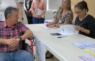 INE BCS garantiza voto a personas con discapacidad en elección judicial