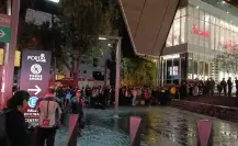 VIDEO | Incendio en Portal San Ángel de CDMX: visitantes evacúan plaza comercial