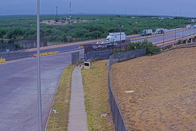 Poco tráfico en el puente Comercio Mundial | Foto: cámaras