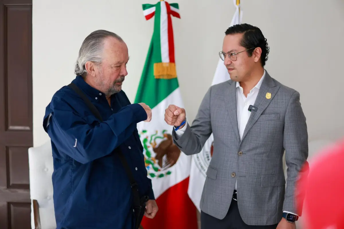 Durante la visita, el edil queretano recorrió áreas operativas de la Secretaría de Seguridad Pública de San Pedro/Foto: Gobierno de San Pedro