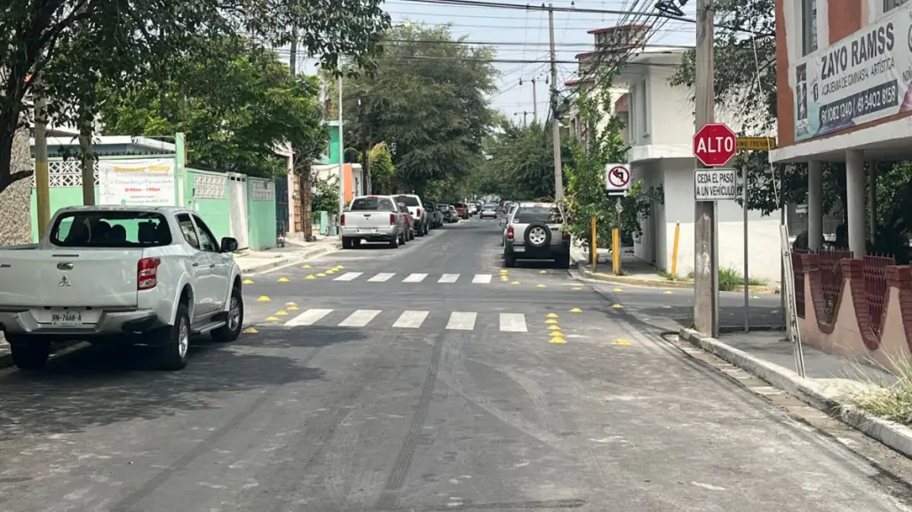 San Pedro concluye reconstrucción de la calle Galeana en tiempo récord