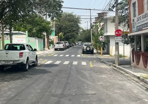 San Pedro concluye reconstrucción de la calle Galeana en tiempo récord