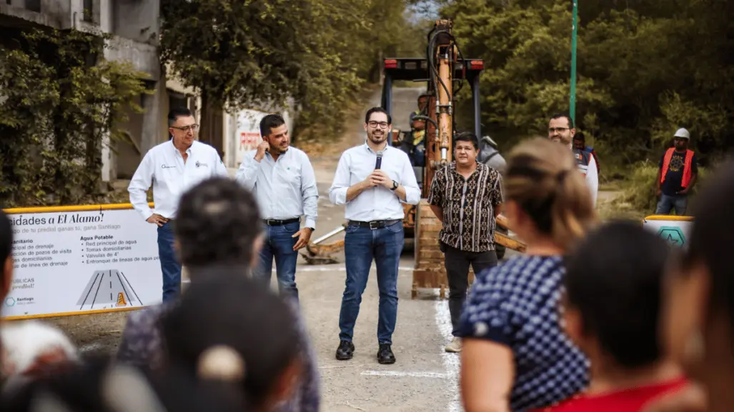 David de la Peña inicia obras importantes en "El Álamo"