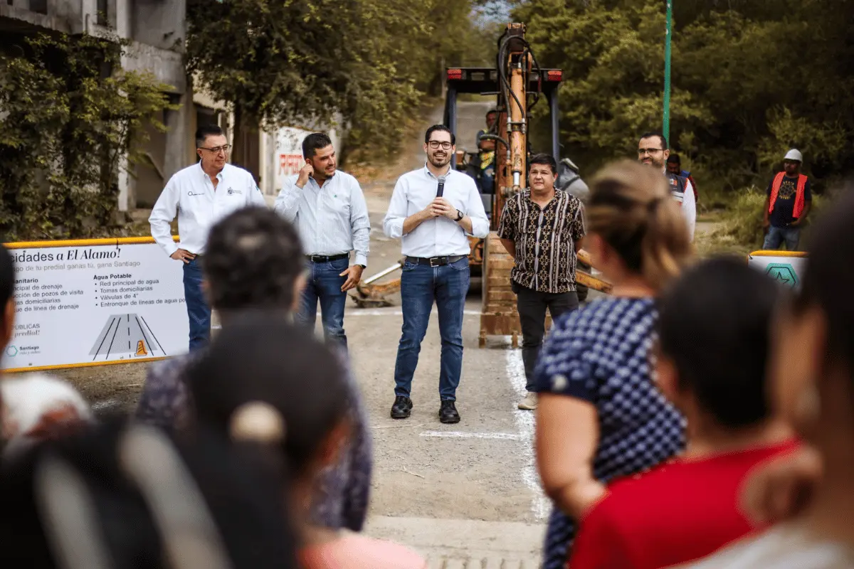 El alcalde De la Peña destacó que estas acciones representan un compromiso directo con la comunidad. Foto: Gobierno de Santiago.