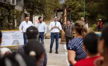 David de la Peña inicia obras importantes en “El Álamo”
