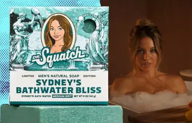 Sydney Sweeney promociona barras de jabón con agua de su baño