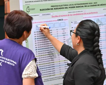 Tres candidaturas al Poder Judicial de CDMX, bajo investigación por "acordeones"