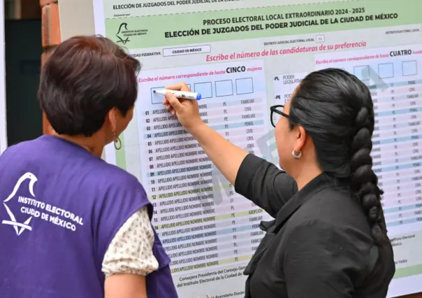 Tres candidaturas al Poder Judicial de CDMX, bajo investigación por "acordeones"