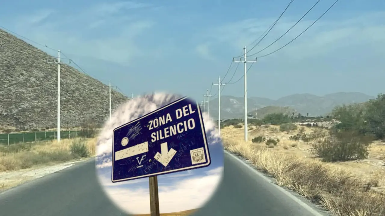 Foto: X/@josebonato | De este modo podrás comunicarte en la Zona del Silencio.