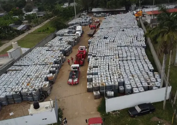 Aseguran 3 millones de litros de huachicol en Villahermosa, Tabasco