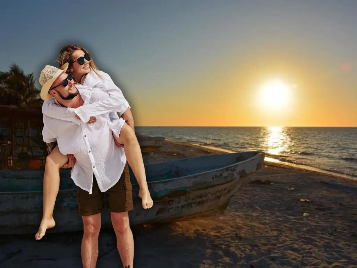 Sus aguas cristalinas y bellos paisajes hacen de este lugar, cerca de Campeche, el ideal para realizar una visita en pareja o familia para disfrutar un fin de semana.- Fuente Turismo Campeche y Canva